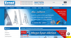Desktop Screenshot of leiternshop.de